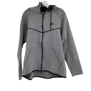 Nike Gray Basic Zip Hoodie | Size XL